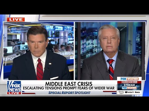 Graham Joins Brett Baier To Discuss Iran Targeting President Trump and Other Top Officials & More