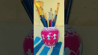 Pot decoration ❤️ #potdesigns #trending #art #painting #youtubeshorts #popular