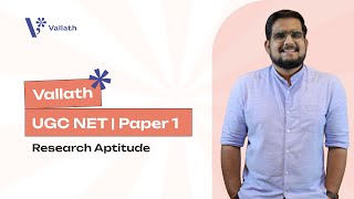 Vallath UGC NET | Paper 1 Research Aptitude