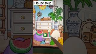 House tour 🫶🏾🎉👌🏾🧸#tocaasthetic #tocaboca #tocaofficial #tocalifeworld #tocahousetour 🌊🏝️🌷