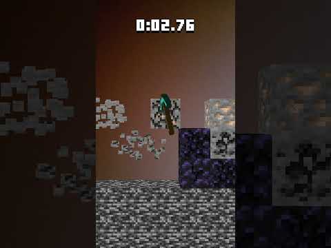 Speedrun with clicks #minecraft #shorts