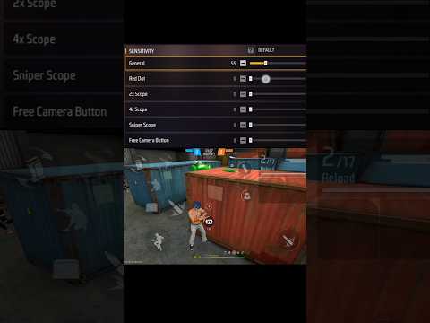 ⚙️✅2025 Free Fire Sensitivity Settings for Smooth Headshots📱 (All RAM Devices)#shorts