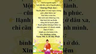 Lời Phật Dạy: Hạnh Phúc Không Ở Đâu Xa #phatphap #loiphatday #phatphapungdung #baihoccuocsong #phat