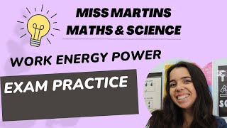 Work Energy Power Exam question: Non conservative forces