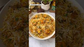 Paneer Dum Biryani Recipe😍 #shorts #paneer #biryani #viral