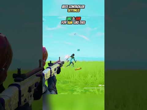 New best controller settings for aimbot 🎯 #shorts #fortnite