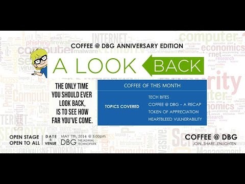 Coffee@DBG : Anniversary Edition