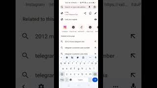 Telegram Link Not Working