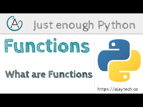 Python Functions | Just enough Python