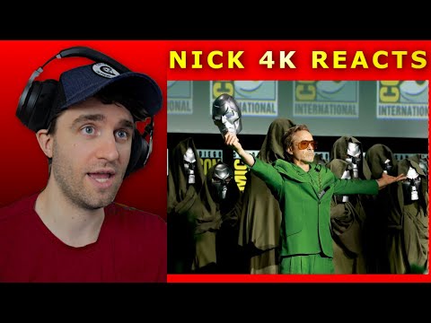 RDJ is Doctor Doom!?! | NICK 4K REACTS