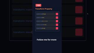 Creating Mind-blowing Effects with CSS Transform #shorts #mRcodding