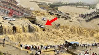 China Floods Out of Control: Giant Dam Water Release, Many Provinces Underwater, Roads & Homes Gone