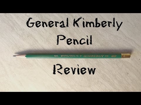 General's Kimberly HB Drawing Pencil Review