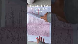 BEST QUANTITATIVE APTITUDE BOOK FOR COMPETITIVE EXAMS| Dr. R.S Aggarwal | S Chand #shorts #foryou