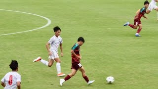 尚志 vs 神村学園　令和7年度 全国高等学校総合体育大会（インターハイ）男子サッカー 準決勝