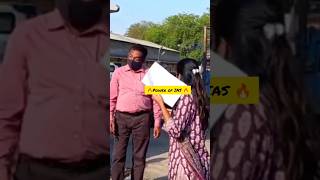 Srushti Jayant Deshmukh ma'am on duty ✌️#shortvideo 🌺#upsc