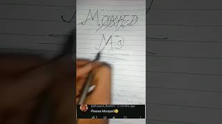 moayed name create brand logo 🔥😱 #short #shorts #viral #treanding #logoart