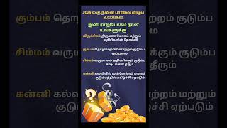 🤫 2025 ல் குருவின் பார்வை விழும் 4 ராசிகள் #shorts #shortvideo #rasipalan #youtubeshorts