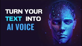how to change your text into ai voice # FUN CORRIDOR