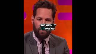 Paul Rudd on whether he went to extraordinary lengths to amuse others or himself - Ant Man Edit