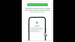 Guida all'utilizzo e alla rilegatura delle carte straniere WeChat Pay 微信支付外卡绑定和使用指南