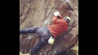 Bouldering at Glen Nevis Polldubh