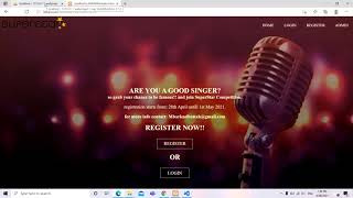 singing competition webProject