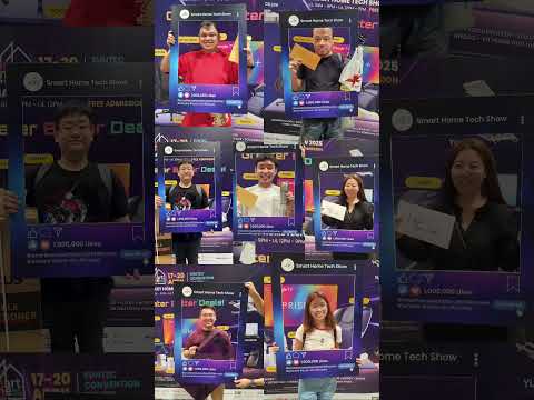 Day 3 Lucky Winners of The Smart Home Tech Show 2025