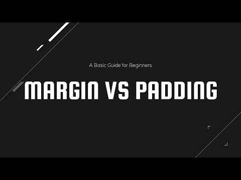 Difference between Margin vs Padding.