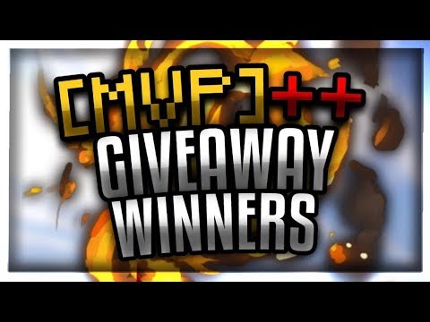 MVP++ RANK GIVEAWAY WINNERS! 🔥 (FIRST 2018 VIDEO!)