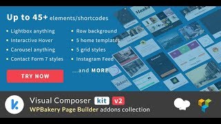 The best addons bundle for WPBakery Page Builder (Visual Composer)!