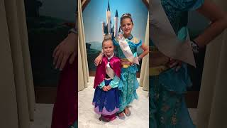 Princess Transformation! Disney gave us free tickets on the #disneytreasure #DisneyCruiseLine