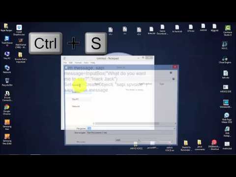 How to make your computer narrate what you want without any software?