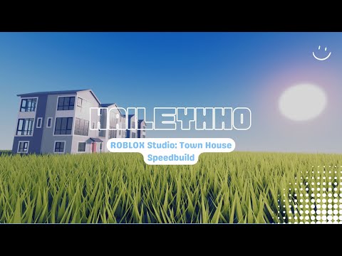ROBLOX Studio Townhouse Speedbuild