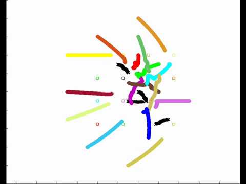 Multi-agent Planning (20 agents with moving obstacles)