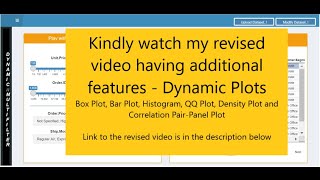 R Shiny Dashboard with Dynamic Filter Shiny App, Slider Input, Select Input. Watch Revised Video Pl.