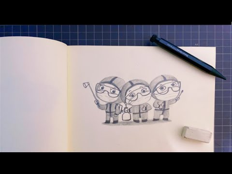 涂鸦小画｜抗议英雄｜五.一劳动节快乐