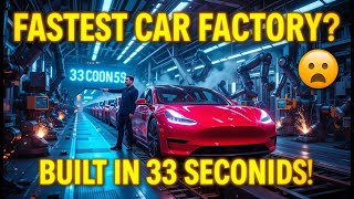 Elon Musk Breaks Silence on Tesla’s 33s Factory Line – A New World Record!