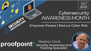 October 2021 - Cybersecurity AWARENESS MONTH - Proofpoint