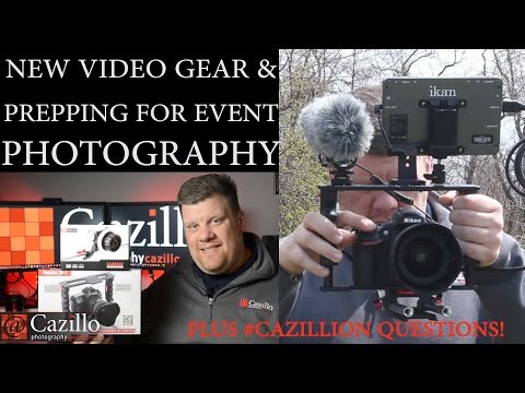 DSLR Video Gear,  Prepping for Event Photography & More!