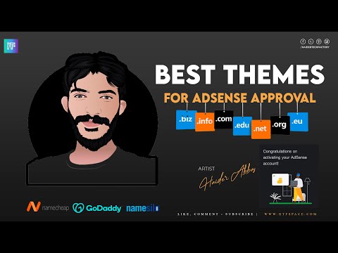 Adsense Approval course by HTF: Blog WordPress themes for AdSense Approval