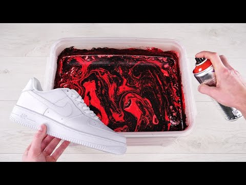 Customize Your Nike Air Force Shoes For Hydro Dipping | Multiple Colour