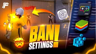 REVEALING PAID SENSI WHICH GIVES 99.99% HEADSHOTS  AND 0% RECOIL l BLUESTACKS 5 l MSI 5 l