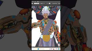 Vector-Character Design in Adobe Illustrator #art #cyberart   #digitalart #vectorartwork