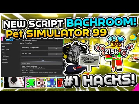 [BACKROOMS] Pet Simulator 99 Script  EVENT |  AUTOFARM 🚪 OP Auto EGG |  AUTO REBIRTH
