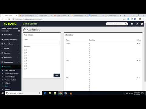Online School Management SYstem