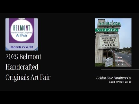 📍 Belmont Handcrafted Originals | 2025 March 22, | Art Fair Walkthrough