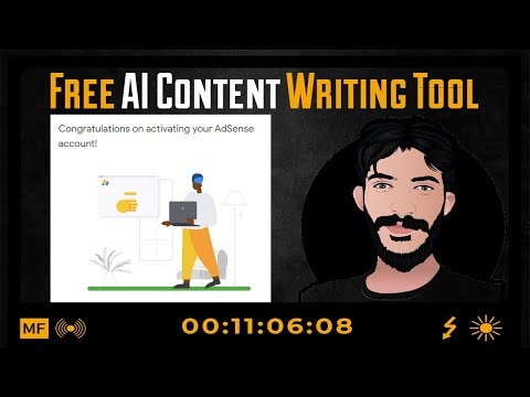 Free AI Content Writing Tool: How to write free unique articles for Adsense Approval