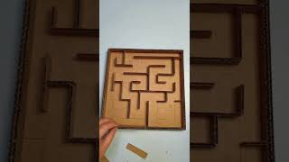 #Handmade Make a maze game to train your child's concentration. #Handmade #handi