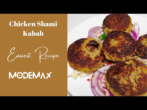 Chicken Shami Kabab | ModeMax | #food #10minutes #foodblogger